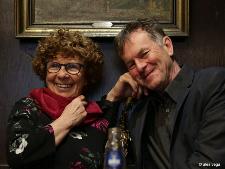 Sylvie Schenk (Schriftstellerin, Lesung) und Heribert Leuchter (Saxophon) (c) Ales Vega Sylvie Schenk (Schriftstellerin, Lesung) und Heribert Leuchter (Saxophon)
