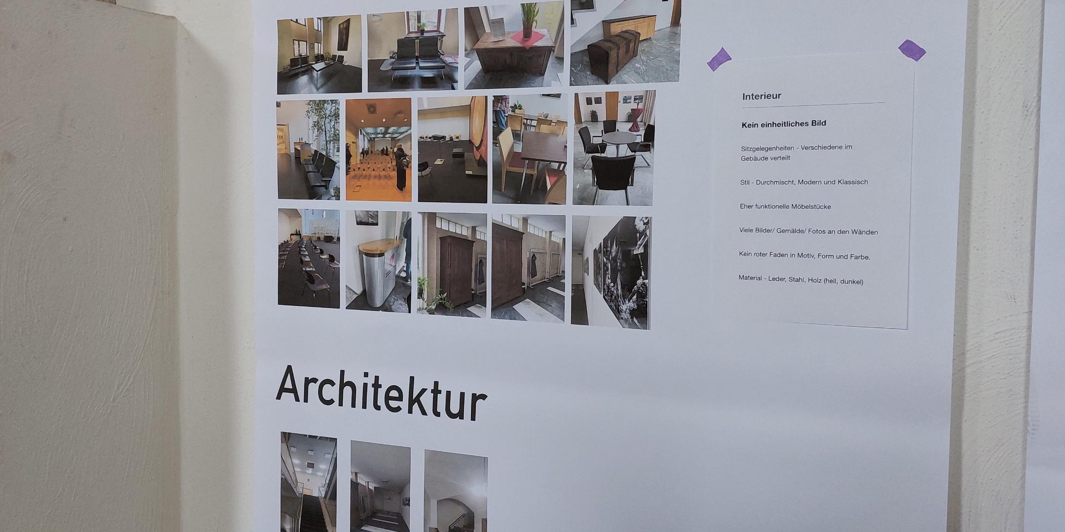 Moodboard Interieur und Architektur