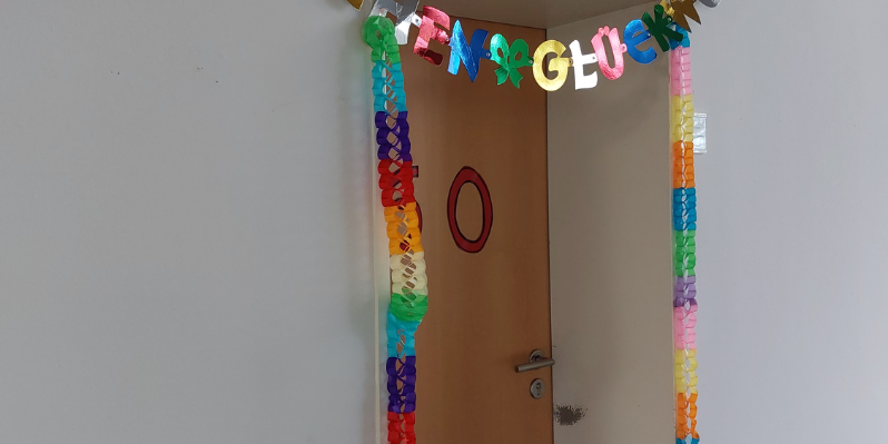 Runder Geburtstag des Service- und Küchenleiters Andreas Pointinger