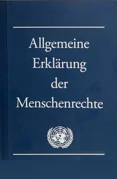 Buchcover: United Nations, Allgemeine Erklärung der Menschenrechte