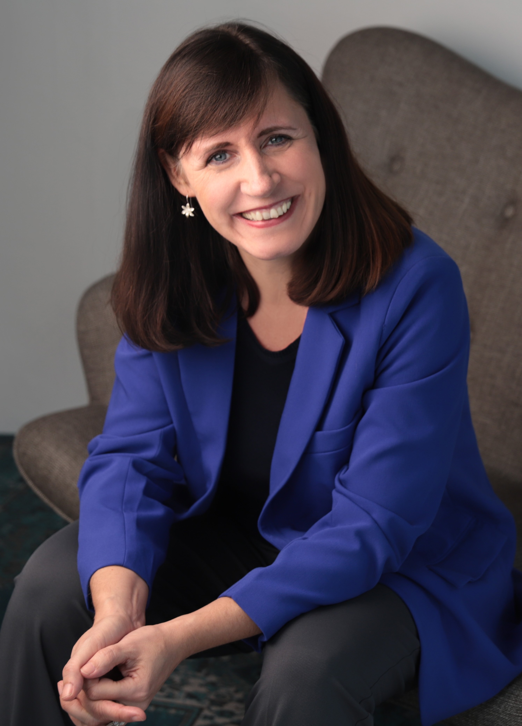 Porträt einer Frau, es zeigt die Supervisorin und Psychologin Michaela Wiese.