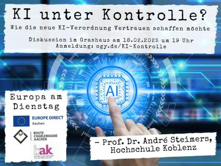 KI unter Kontrolle? (c) Europe Direct KI unter Kontrolle?