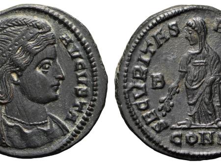 Münze der Helena Augusta, Konstantinopel, um 326 (c) CPK2 Münze der Helena Augusta, Konstantinopel, um 326