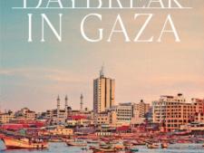 Mahmoud Muna und Matthew Teller, Daybreak in Gaza (c) Saqi Books, London Buchcover (Ausschnitt), eine Morgenstimmung an der Küste von Gaza