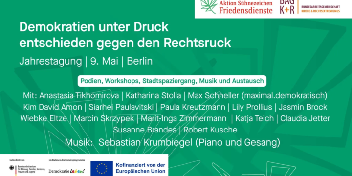 Jahrestagung - Ausschreibung unter dem Thema 'Demokratien unter Druck - entschieden gegen den Rechtsruck'