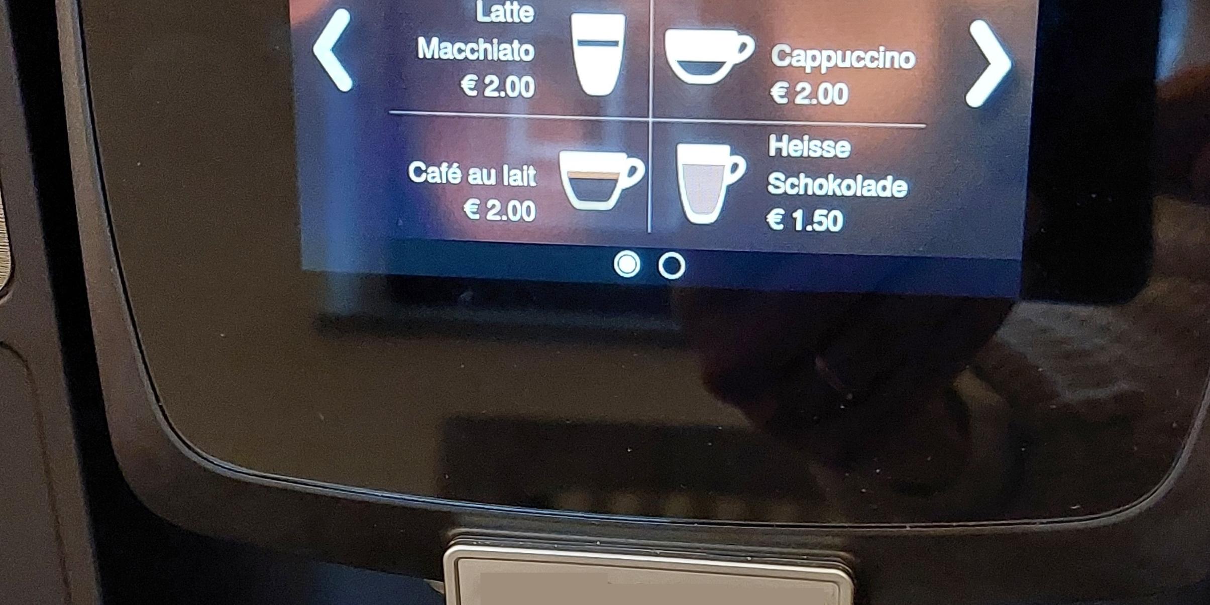 Kaffeemaschine der Akademie