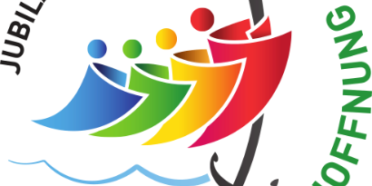 Logo des Heiligen Jahres 2025 (deutsch)