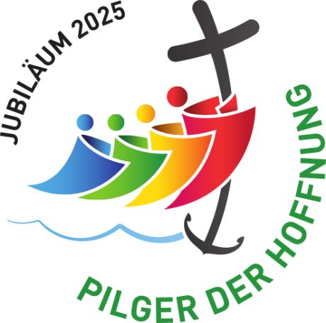Logo des Heiligen Jahres 2025 (deutsch)