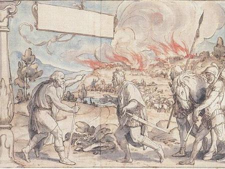 Hans Holbein d.J., Saul verliert die Königswürde (1530) (c) Kunstmuseum Basel Hans Holbein d.J., Saul verliert die Königswürde (1530)