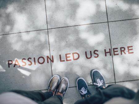 Passion led us here (c) Ian Schneider/unsplash Passion led us here