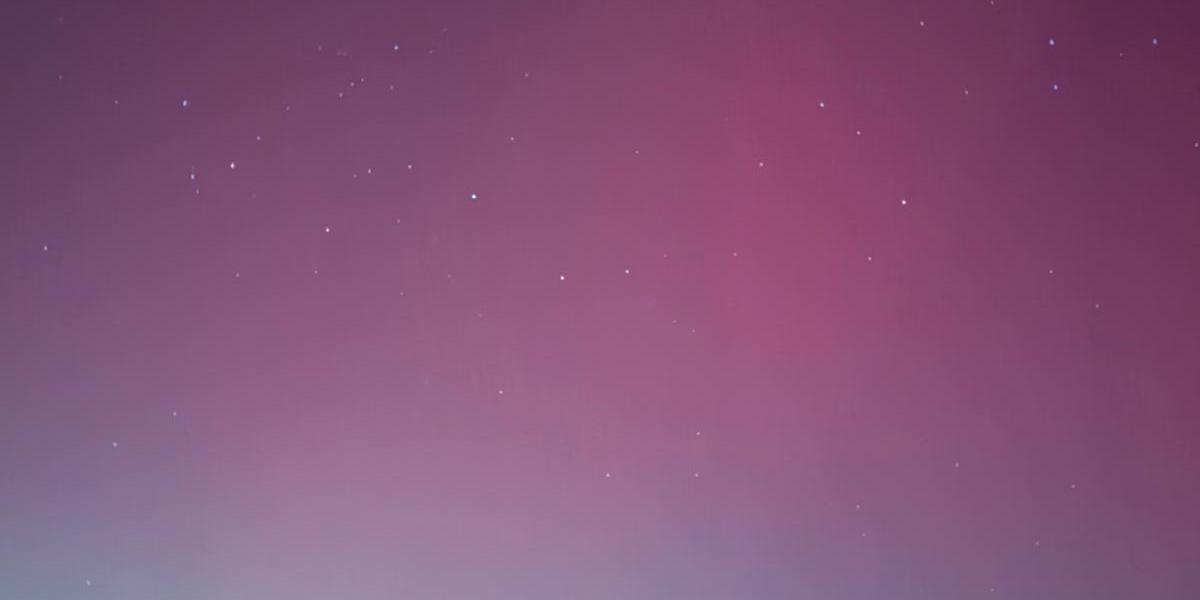 Polarlicht über Aachen